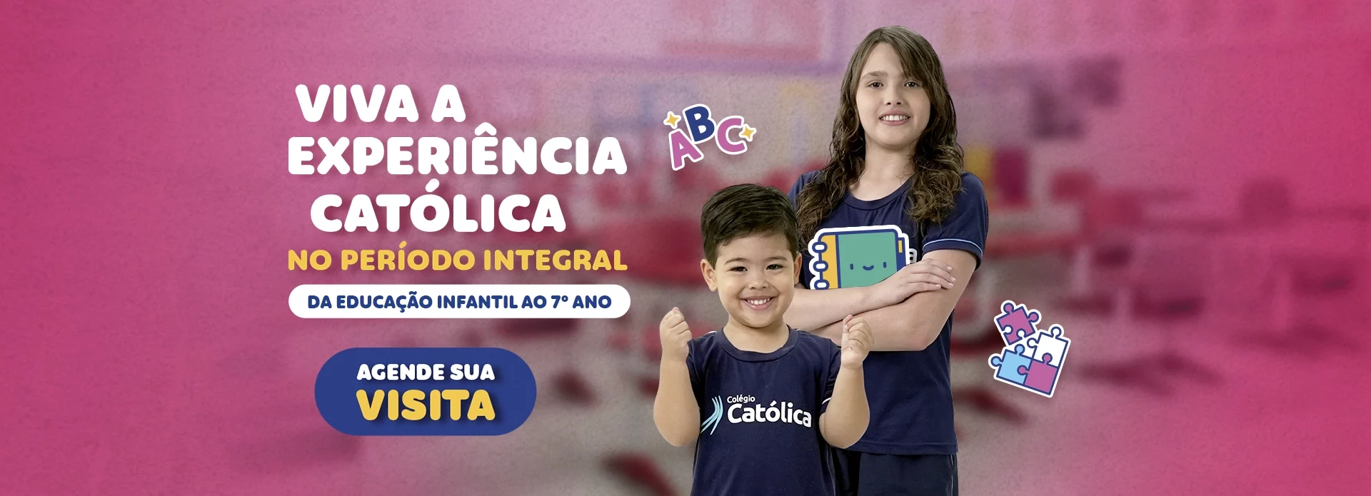 Período Integral - Colégio Católica Brasília