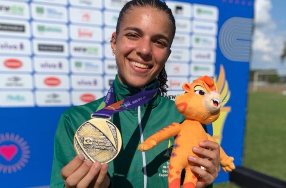 Pietra Campbell Simões - Recordida em atletismo durante os Jogos da Juventude
