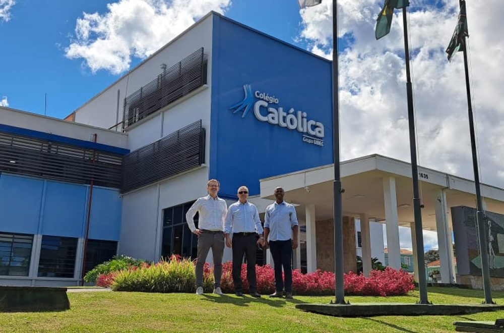 Irmão Paulo, Celso Moletta e Ronaldo