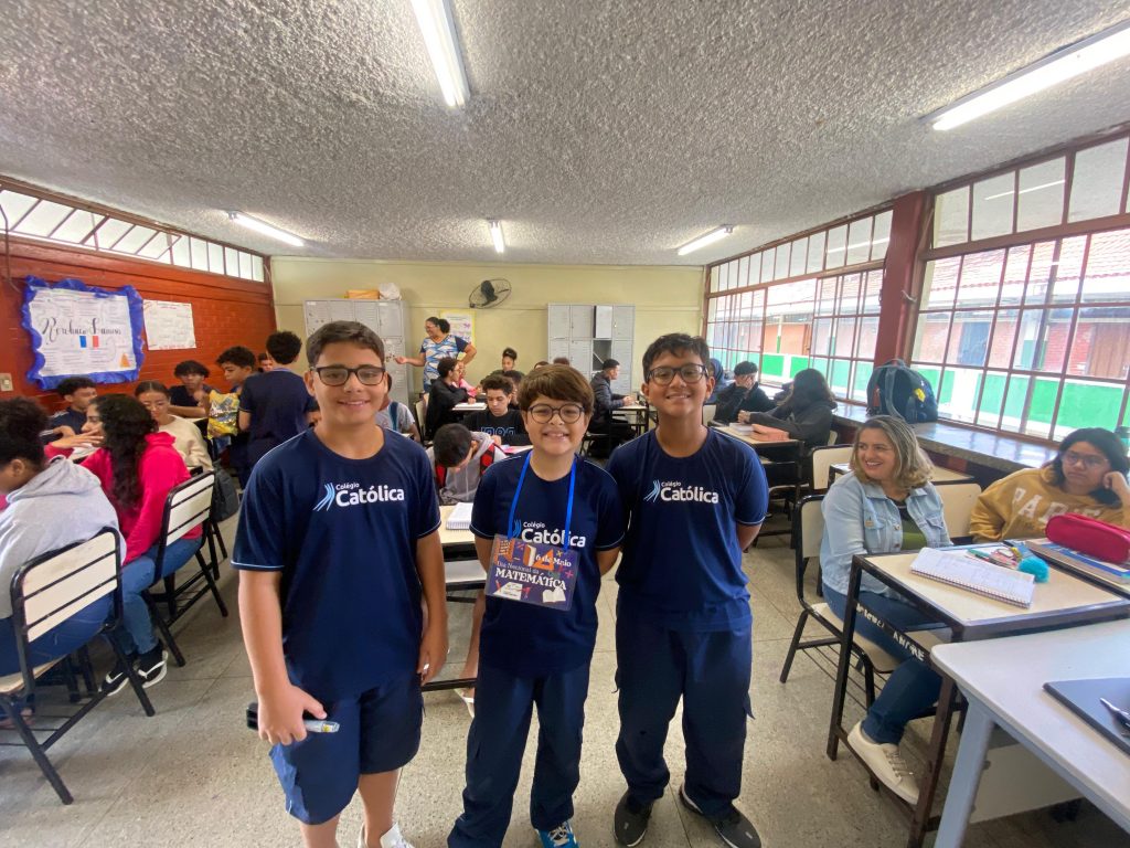 Colégio Católica Padre de Man comemora o Dia da Matemática com ação educativa