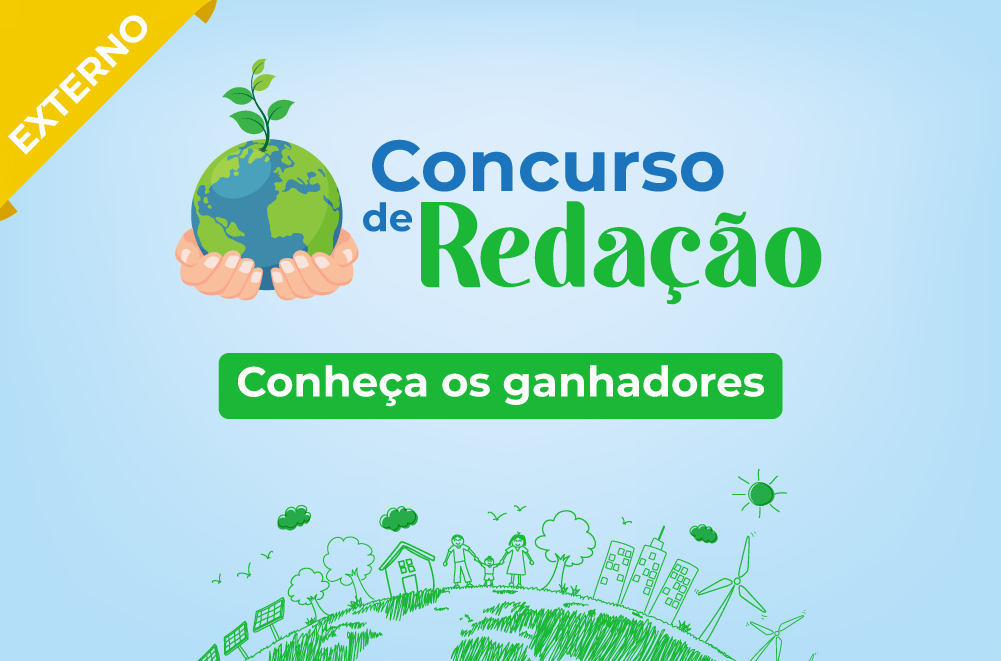 Conheça os vencedores do 2º concurso externo de redação