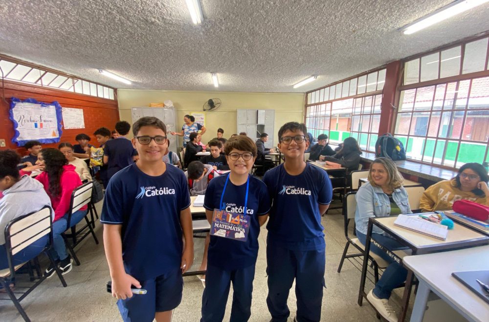 Colégio Católica Padre de Man comemora o Dia da Matemática com ação educativa
