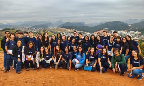 Aula de campo da 1ª série do Ensino Médio promove integração entre Geografia, Biologia e Educação Patrimonial