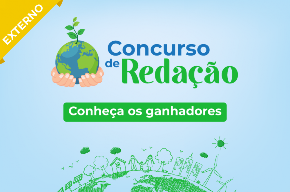 Conheça os vencedores do 2º concurso externo de redação