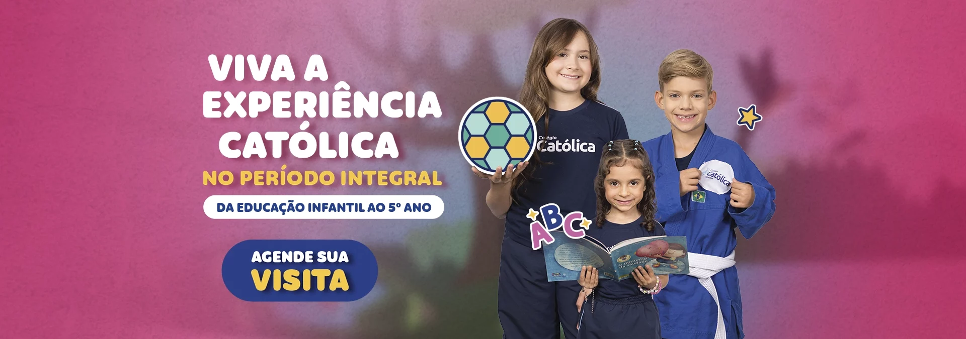 Viva a Experiência Católica no Período Integral